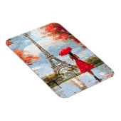 Wind Romance Paris Chic Walk Magnet (Rechte Seite)