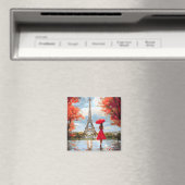 Wind Romance Paris Chic Walk Magnet (In Situ (Geschirrspüler))