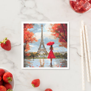 Wind Romance Paris Chic Walk Serviette