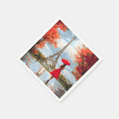 Wind Romance Paris Chic Walk Serviette (Ecke)