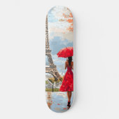 Wind Romance Paris Chic Walk Skateboard (Vorderseite)