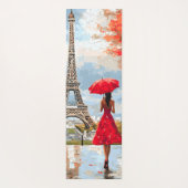 Wind Romance Paris Chic Walk Yogamatte (Rückseite)