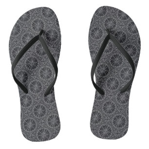 Wind-Rosen-Kompass-Muster Badesandalen