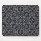 Wind-Rosen-Kompass-Muster Mousepad (Vorne)