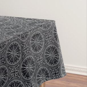 Wind-Rosen-Kompass-Muster Tischdecke