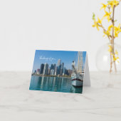 Wind Segeldenken Karte (Gelbe Blume)