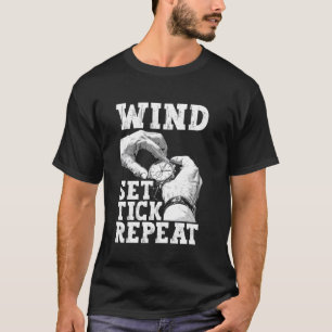 Wind Set Tick Wiederholung Für Uhrmacher T-Shirt