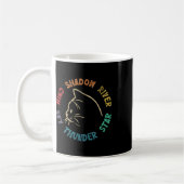 Wind Shadow River Star Thunder Sky Cat Fell Pull Kaffeetasse (Links)