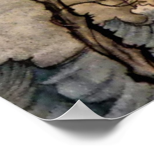 "Wind Sprites" von Arthur Rackham Poster (Ecke)