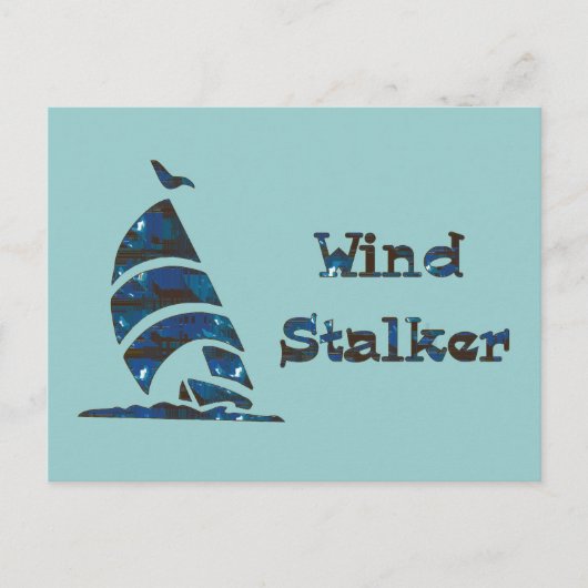 Wind Stalker Postkarte (Vorderseite)