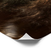 Wind Storm Fraktal Art Perfekt Poster (Ecke)