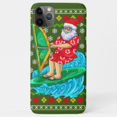 Wind Surf Mele Kalikimaka Case-Mate iPhone Hülle (Rückseite)