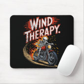 Wind Therapy Motorbike Motorcycle Men Women  Mousepad (Mit Mouse)