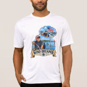 Wind Träumer Skipper und Crew T-Shirt (Vorderseite)