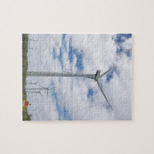 Wind Turbine Carne Wexford Irland. Puzzle (Horizontal)