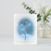 WIND TURBINE POSTKARTE (Stehend Vorderseite)