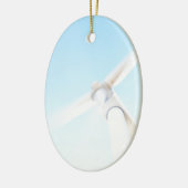 Wind-Turm Keramik Ornament (Links)