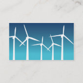 Wind-Türme - Geschäft Visitenkarte (Rückseite)