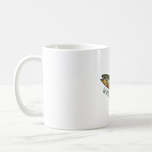 Wind um ihren Angelpub Kaffeetasse (Links)
