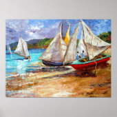 Wind und Gebet Poster (Vorne)