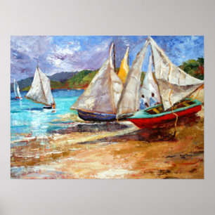 Wind und Gebet Poster