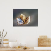Wind und Schnee Poster (Küche)