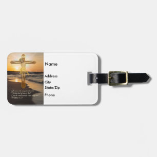 Wind und Wellen gehorchen ihm Gepäckanhänger