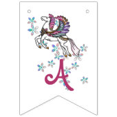 Wind und Wings Pegasus Geburtstag Wimpelkette (Dritte Fahne)