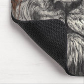 Wind unter meinem Flügel Lion Butterfly Art & Weis Mousepad (Ecke)