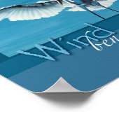 Wind unter meinen Flügeln 8 x 10 Poster (Ecke)