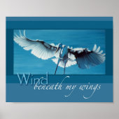 Wind unter meinen Flügeln 8 x 10 Poster (Vorne)