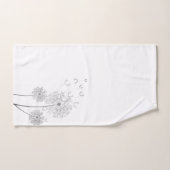 Wind weht vor zarten Leuchten Badhandtuch Set (Handtuch)