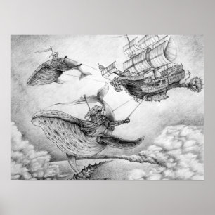 „Wind Whales“ Plakat
