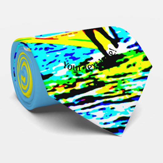 Wind Wildsurf Krawatte (Gerollt)