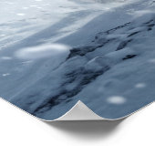 Wind Wolf Frozen Highlands Poster (Ecke)