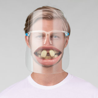 Wind zwischen meinen Zecken Gesichtsvisier