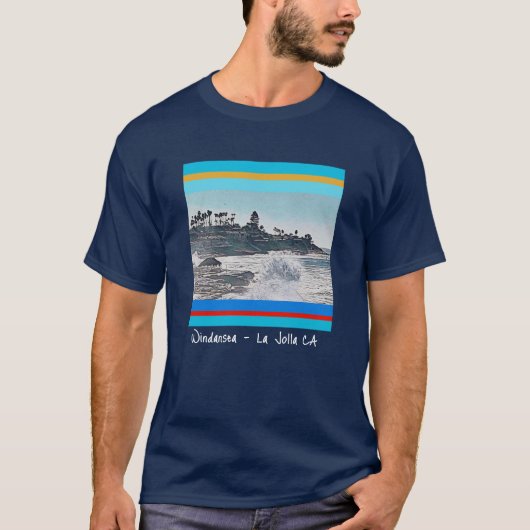 Windansea Beach La Jolla T-Shirt (Vorderseite)