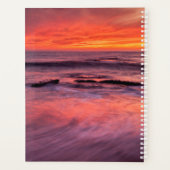 Windansea Beach Red Sunset Planer (Rückseite)
