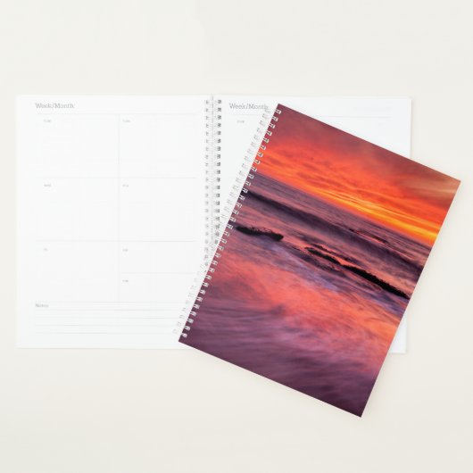 Windansea Beach Red Sunset Planer (Anzeige)