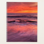 Windansea Beach Red Sunset Planer (Vorderseite)