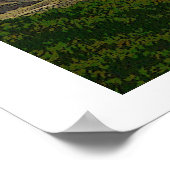 Windanseetextur Poster (Ecke)