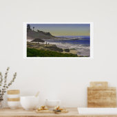 Windanseetextur Poster (Küche)