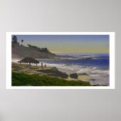 Windanseetextur Poster (Vorne)