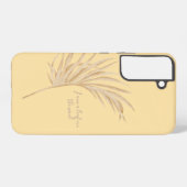 Windblatt Samsung Galaxy Hülle (Rückseite (Horizontal))