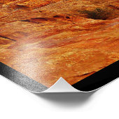 Windblowgräber in Petra Fotodruck (Ecke)