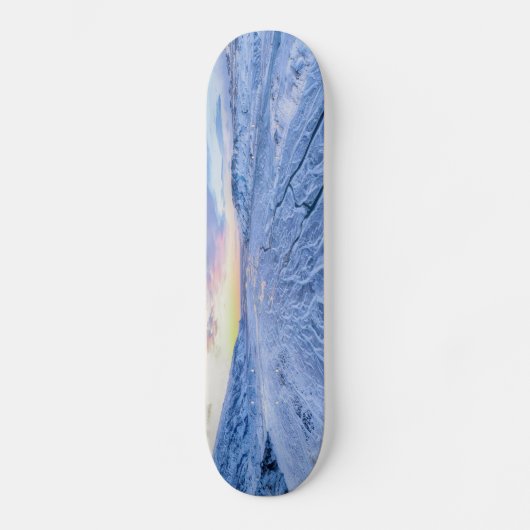 Windblown erste Spuren Skateboard (Vorderseite)