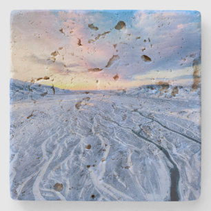 Windblown erste Spuren Steinuntersetzer