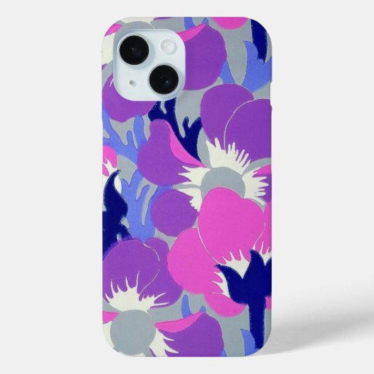 Windblumen Case-Mate iPhone Hülle (Rückseite)