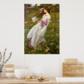 Windblumen Poster (Küche)