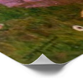 Windblumen Poster (Ecke)